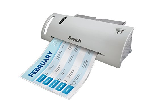 Scotch Thermal Laminating Pouches, 8.9 x 11.4 -Inches, 3 mil thick