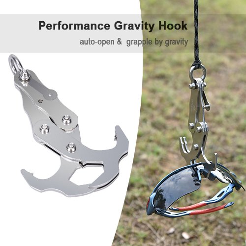 ArtisanShow Outdoor Climbing Stainless Steel Folding Hook Gravity