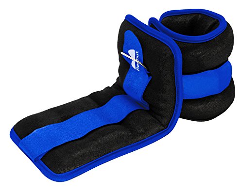 REEHUT Durable Ankle/Wrist Weights (1 Pair) with Adjustable Strap for –