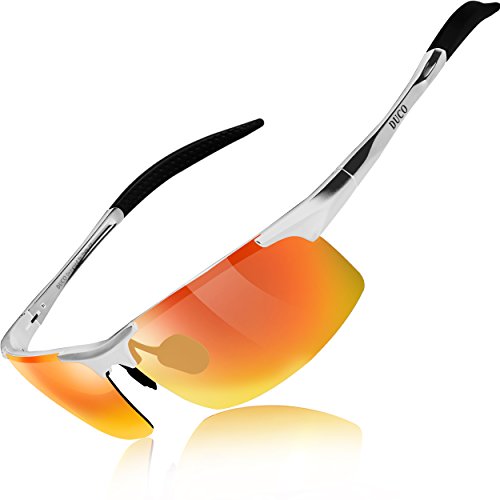 DUCO Mens Sports Polarized Sunglasses UV Protection Sunglasses for Men –