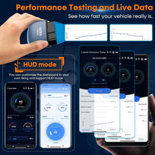 OBD2 Scanner Reader Bluetooth Wireless:  Diagnostic Tool for iPhone/Android