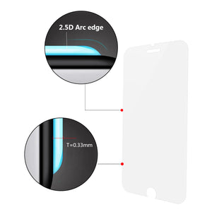 10PCS Tempered Glass Full Cover Screen Protector For iPhone 6 6S 7 8  iPhone X