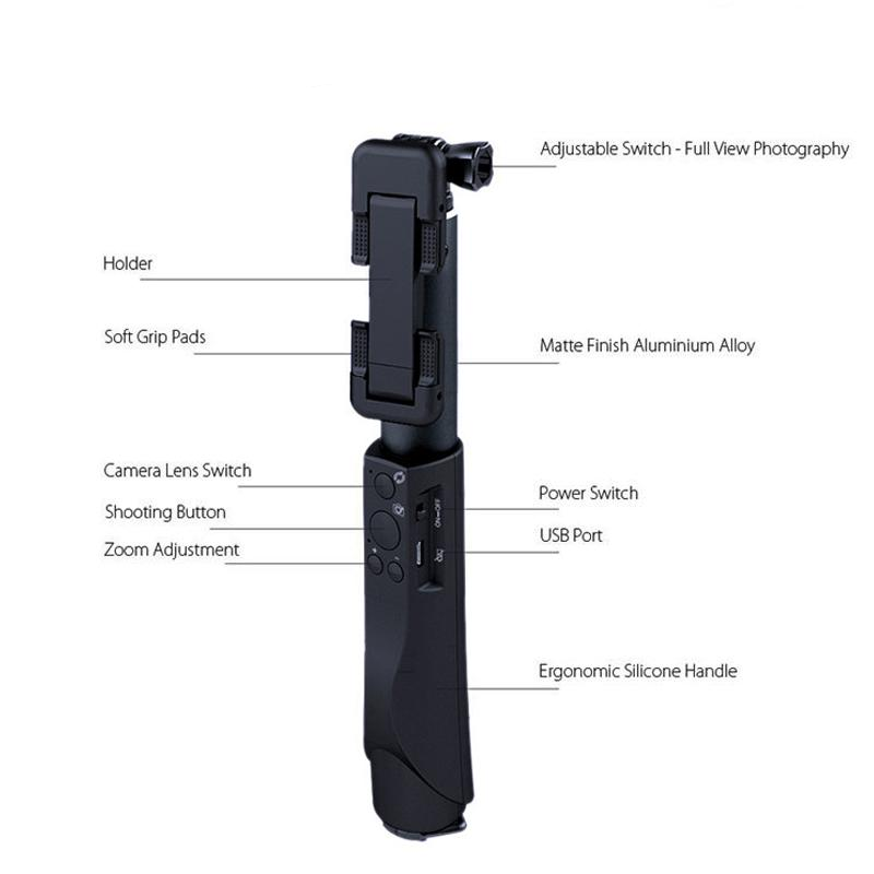 Bluetooth Wireless  Extendable Selfie Stick