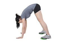 Core Sliders. Dual Sided Use on Carpet or Hardwood Floors. Abdominal Exercise Equipment