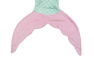 PoshPeanut Mermaid Blanket Softest Minky Comfy Cozy Blankie for Kids