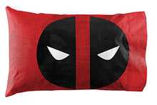 Marvel Deadpool Invasion 3 Piece Twin Sheet Set, White/Gray/Red