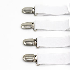 Adjustable  Bed Sheet Grip  Suspenders (Set of 4)