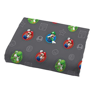 Nintendo Super Mario Trifecta Fun Twin Sheet Set