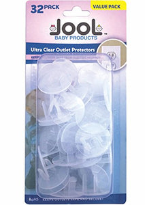 Outlet Plug Covers (32 Pack) Clear Child Proof Electrical Protector Caps