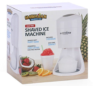 Hawaiian Shaved Ice S900A Electric Shaved Ice Machine | Features 2 Round Block Ice Molds | Shave Ice in minutes | Make Snoballs and Shave Ice from Home