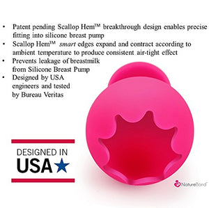 NatureBond Silicone Manual BPA Free Breast Pump