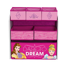 Delta Children Multi-Bin Disney Princess Toy and Bedroom  Fun Time Daily 
Organizer