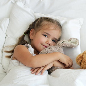 PharMeDoc Toddler Pillow for Kids, White, 14 x 19 inch - No Pillowcase Needed - Machine Washable