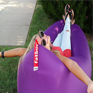 Inflatable Lounger with Carry Bag