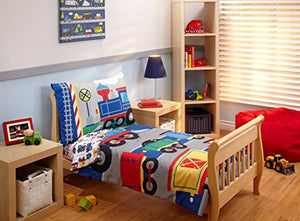 Everything Kids Toddler Bedding Set, Choo Choo