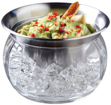 Prodyne ICED Dip-on-Ice Stainless-Steel Serving Bowl