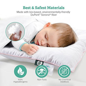 Baby/Toddler Pillow with DuPont Sorona Fiber, Hypoallergenic