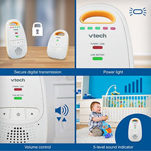 VTech DM111 Audio Baby Monitor with up to 1,000 ft of Range
