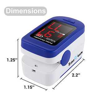 500BL Fingertip Pulse Oximeter Blood Oxygen Saturation Monitor