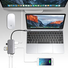 USB C Hub Adapter with 100W Power Delivery, Ethernet Port, SD Card Reader, HDMI Port & More