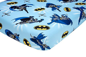 Batman  Super Hero 4 Piece Toddler Bedding Boys Comforter Set