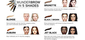 WUNDERBROW Long Lasting Eyebrow Gel for Waterproof Eyebrow Makeup