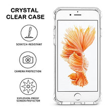 iPhone 7/8 Plus Crystal Clear Shock Absorption Technology Bumper Soft TPU Cover Case