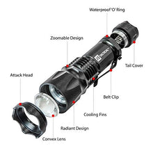 The Original 300 Lumen Ultra Bright, LED Mini 3 Mode Flashlight