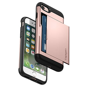 Slim Armor iPhone 7/8 Case with Slim Dual Layer Wallet Design and Card Slot Holder