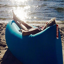 Inflatable Lounger with Carry Bag