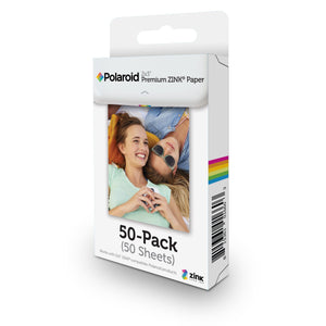 Polaroid 2x3ʺ Premium ZINK Zero Photo Paper 50-Pack - Compatible with Polaroid Snap/SnapTouch Instant Print Digital Cameras & Polaroid ZIP Mobile Photo Printer