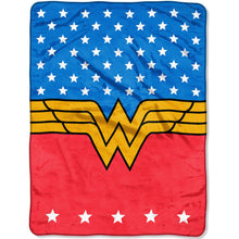 DC Comics Wonder Woman Plush Throw Blanket ~ 46 x 60