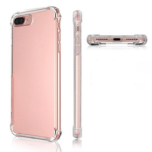 Slim Transparent Soft Gel Silicone Case  iPhone 8  & 8 Plus
