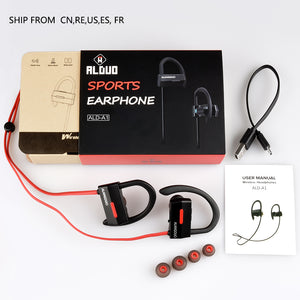 ALANGDUO A1 auriculares inalambrico bluetooth headset Waterproof Wireless Sports Bass Ecouteur Bluetooth V4.1 Earphone with Mic