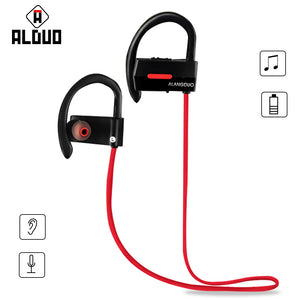 ALANGDUO A1 auriculares inalambrico bluetooth headset Waterproof Wireless Sports Bass Ecouteur Bluetooth V4.1 Earphone with Mic