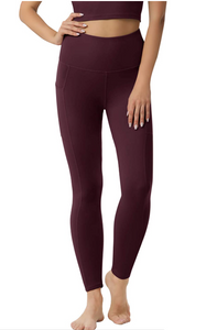 High Waisted Leggings With Tummy Control and Pockets