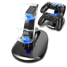 Dual Charger Controller Stand + Dust Proof Cover  for PlayStation 4