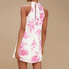 Sleeveless A-Line Floral Sundress