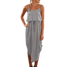 Layered Tank Top Beach Dress