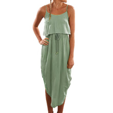 Layered Tank Top Beach Dress