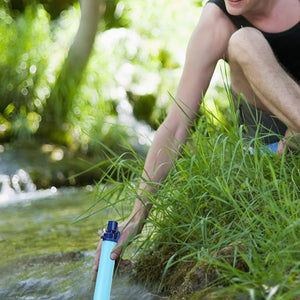 Camping/Hiking Emergency  Survival Portable Water Filter Straw