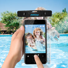 MPOW  Waterproof Transparent Phone Bag  w/ Strap for iPhones/Androids