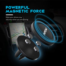 MPOW 2PCS Universal Car Strong Magnetic Phone Mount Holder 360 Degree Rotatable Car Air Vent Mount for iPhone X etc Smart Phones