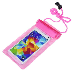 Mobile phone bag Pouch 1PC Travel Swimming Waterproof Bag Case Cover for 5.5 inch Cell Phone all cell phone's size under 5.5"