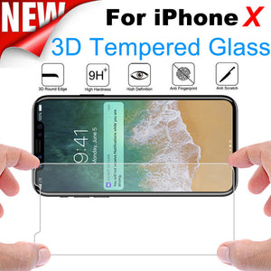 Mosunx 2017 Clear Premium Real Tempered Glass Screen Protector Protective Film Cover for iPhone X Dropshipping 5