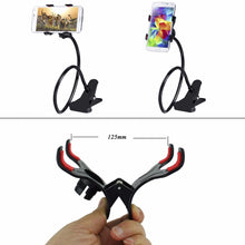 360 Degree Rotation Double Clip Phone Holder