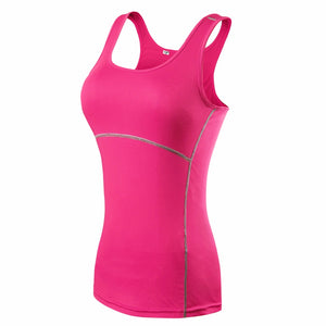Sleeveless Quick Dry Fitness/Yoga Tank Top