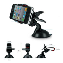 Universal Car Windshield Mount Mobile Phone Stand Holder For Iphone 5S 6S / 6 Plus Phone For Samsung Smartphone Gps Navigation