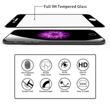 3D Curved Edge Full Cover Tempered Glass Screen Protector for iPhone 7