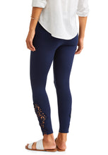 Women's Legging With Lace Inset Ankle